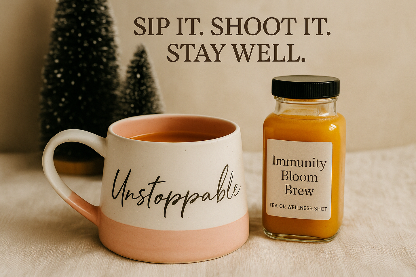 Immunity Bloom Brew – Loose Herbal Tea for Wellness