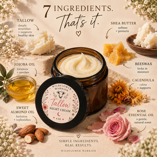 Beef Tallow Night Cream